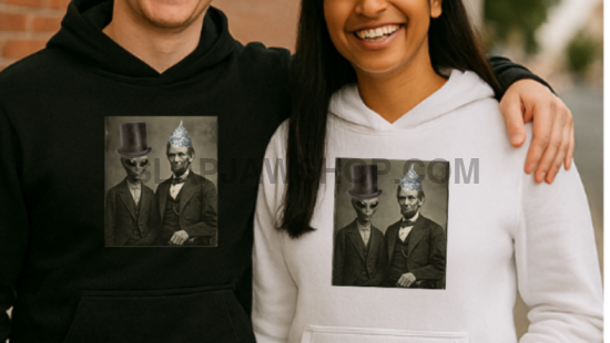 ABE & ALIEN HOODIE Hoodie