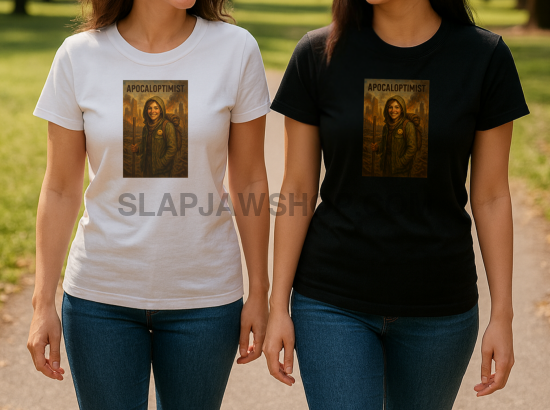APOCALOPTIMIST LADY T SHIRT T Shirt