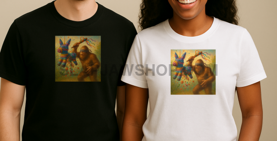 BIGFOOT PINATA T SHIRT T Shirt