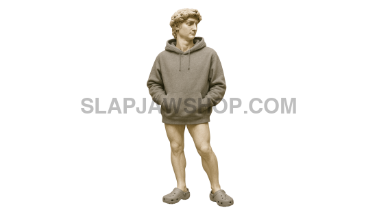 LAZY DAVID 11x14 WALL PRINT Wall Print