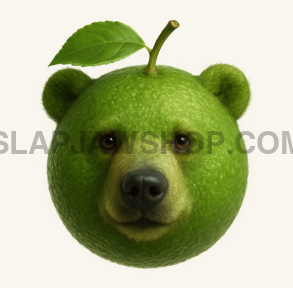 LIME BEAR VINYL STICKER Vinyl Sticker