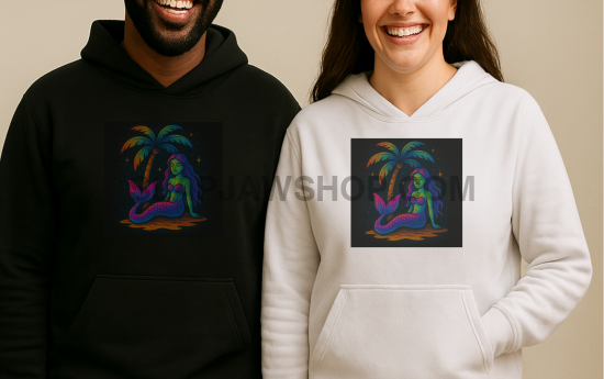 MERMAID NEON HOODIE Hoodie