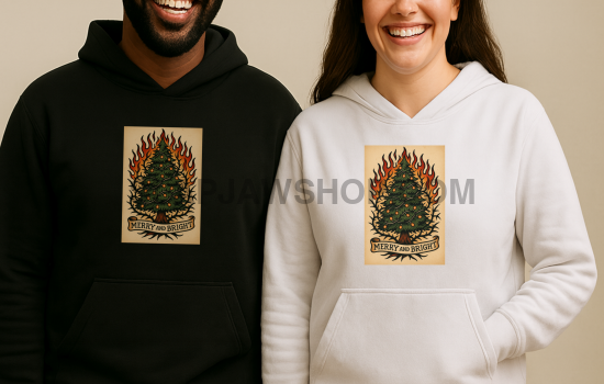 MERRY & BRIGHT HOODIE Hoodie