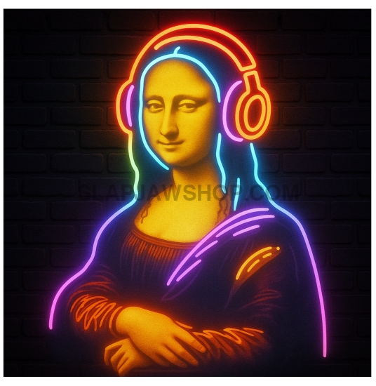 NEON MONA 11x14 WALL PRINT Wall Print