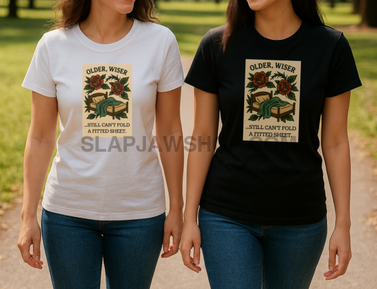 OLDER WISER T SHIRT T Shirt