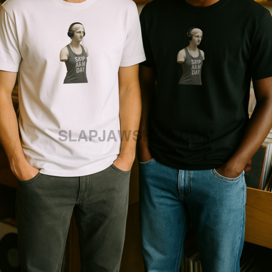 SKIP ARM DAY T SHIRT T Shirt