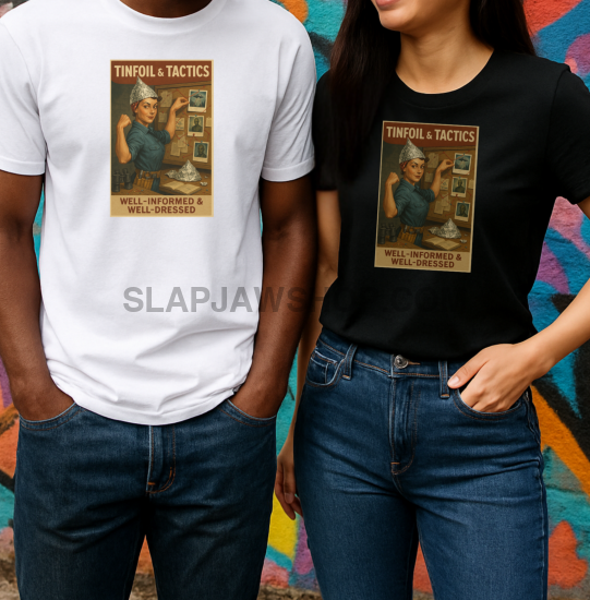 TINFOIL TACTICS T SHIRT T Shirt