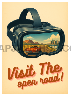 VR ROADTRIP 8x10 WALL PRINT Wall Print