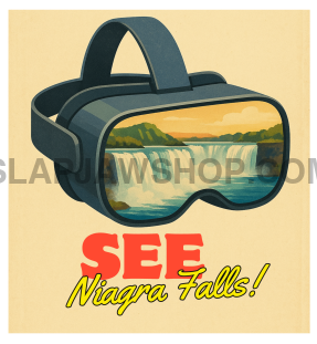 VR VISIT NIAGARA 11x14 WALL PRINT Wall Print