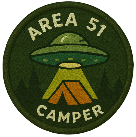 AREA 51 CAMPER 8x10 Wall Print: Gallery-Quality Archival Paper — Photo-Quality Graphic Pop Art