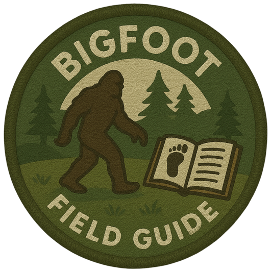 BIGFOOT FIELD GUIDE 8x10 Wall Print: Gallery-Quality Archival Paper — Photo-Quality Graphic Pop Art