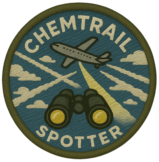CHEMTRAIL SPOTTER 8x10 Wall Print: Gallery-Quality Archival Paper — Photo-Quality Graphic Pop Art