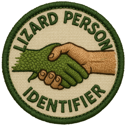 LIZARD PERSON IDENTIFIER 8x10 Wall Print: Gallery-Quality Archival Paper — Photo-Quality Graphic Pop Art