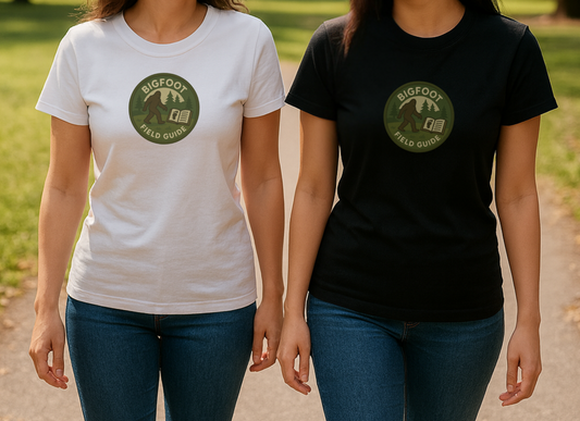 BIGFOOT FIELD GUIDE Edgy Streetwear Graphic Tee – Bold Unisex T-Shirt in Ring Spun Cotton for Comfort & Durability