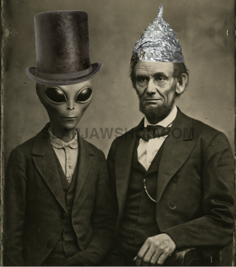 ABE & ALIEN 11x14 WALL PRINT Wall Print