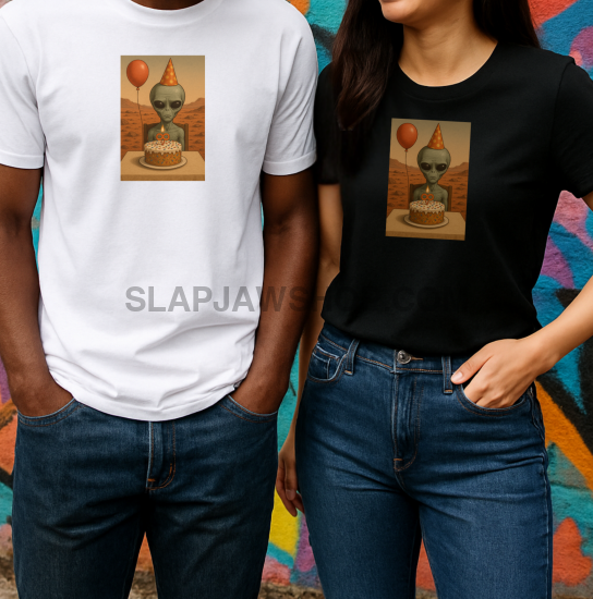 ALIEN BDAY T SHIRT T Shirt