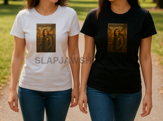 APOCALOPTIMIST LADY T SHIRT T Shirt