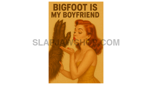 BIGFOOT BOYFRIEND 11x14 WALL PRINT Wall Print
