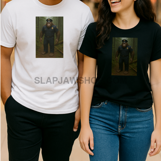 BIGFOOT COP T SHIRT T Shirt