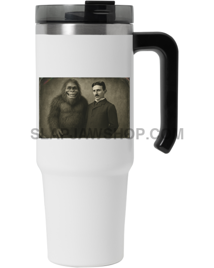 BIGFOOT & NICK Vinyl Sticker: Large-Sized Bold Graphic Decal — Weatherproof Gloss — Eye-Catching Art Vinyl Sticker