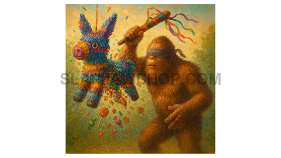 BIGFOOT PINATA 11x14 WALL PRINT Wall Print
