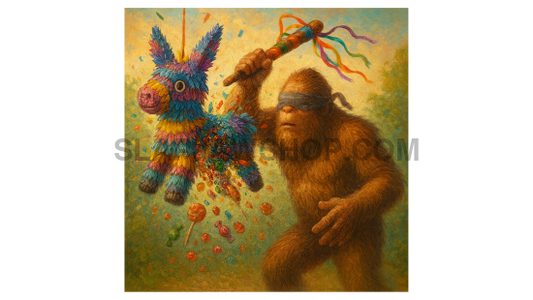BIGFOOT PINATA 11x14 WALL PRINT Wall Print