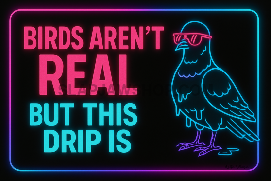 BIRDS AREN’T REAL 11x14 WALL PRINT Wall Print