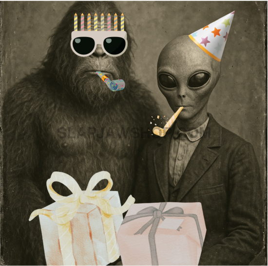 BIRTHDAY BUDDIES 8x10 WALL PRINT Wall Print