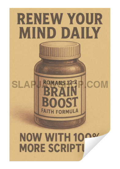 Product packaging with 'Brain Boost' label and text on a white background