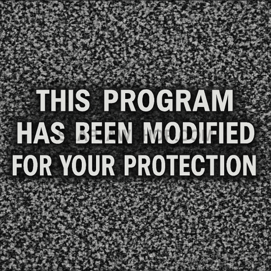 CENSORED VINYL STICKER Vinyl Sticker