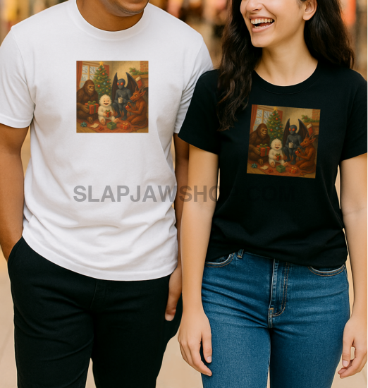 CRYPTID CHRISTMAS T SHIRT T Shirt