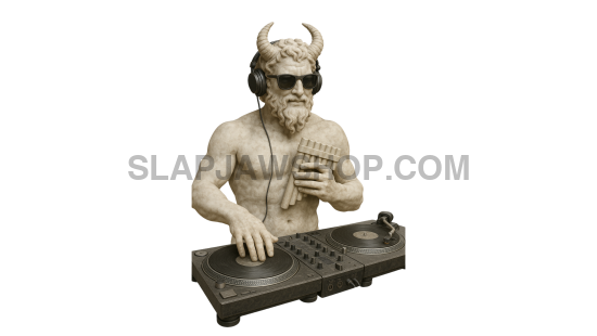 DJ SATYR PAN 11x14 WALL PRINT Wall Print