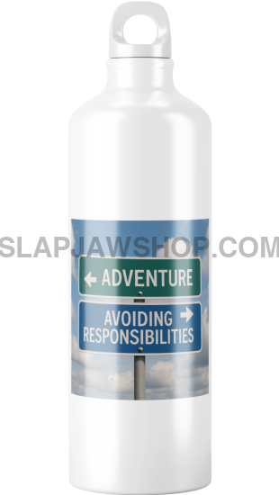 EITHER WAY Vinyl Sticker: Large-Sized Bold Graphic Decal — Weatherproof Gloss — Eye-Catching Art Vinyl Sticker