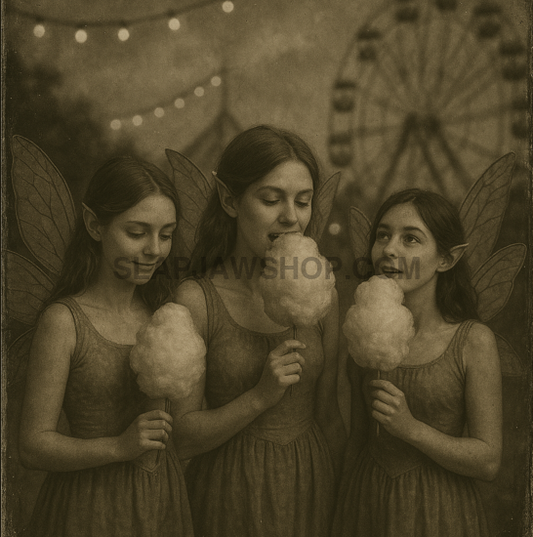FAIRY FLOSS FAIR 11x14 WALL PRINT Wall Print