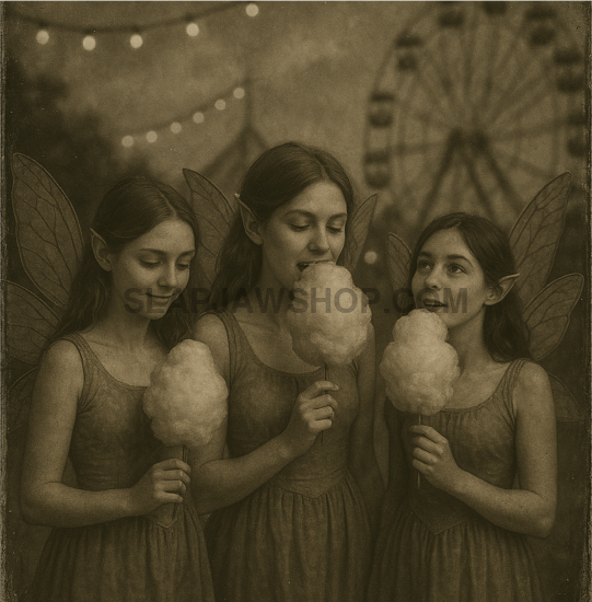 FAIRY FLOSS FAIR 8x10 WALL PRINT Wall Print