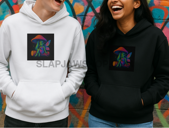 FAIRY SHROOM NEON HOODIE Hoodie