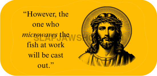 FISH PROVERB VINYL STICKER Vinyl Sticker