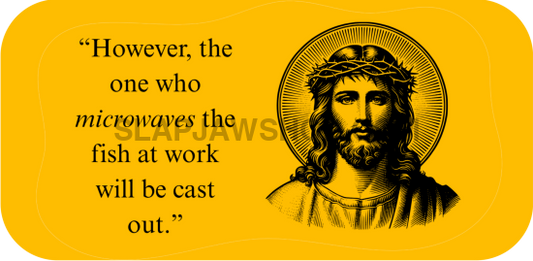 FISH PROVERB VINYL STICKER Vinyl Sticker