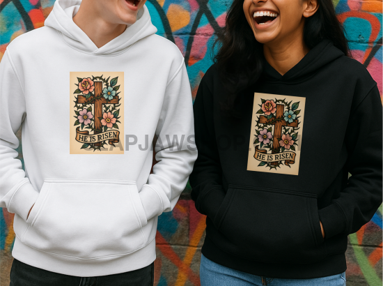 HE IS RISEN THORNS HOODIE Hoodie