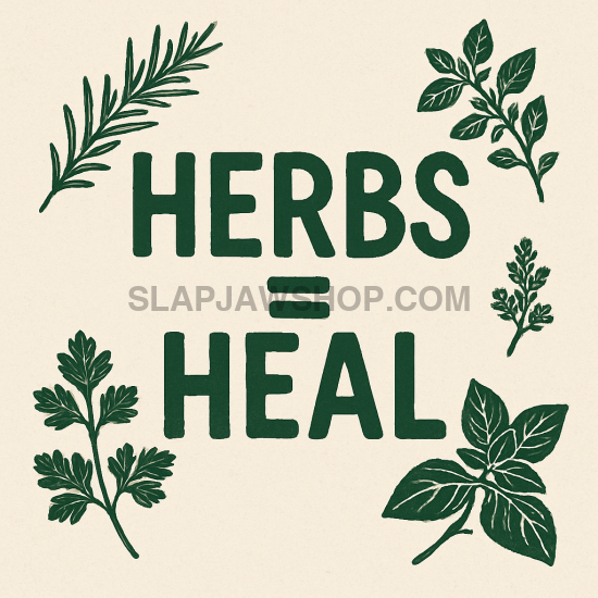 HERBS HEAL 11x14 WALL PRINT Wall Print