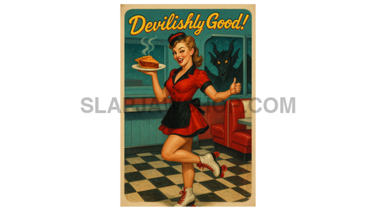 JERSEY DEVIL DINER 8x10 WALL PRINT Wall Print