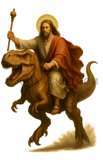 JESUS TREX 2.0 11x14 WALL PRINT Wall Print