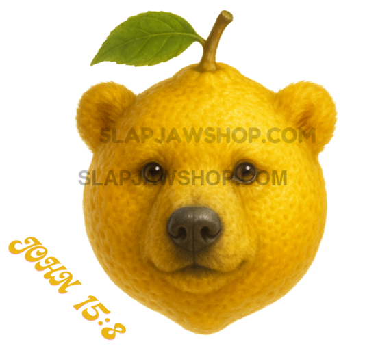 LEMON BEAR 11x14 WALL PRINT Wall Print