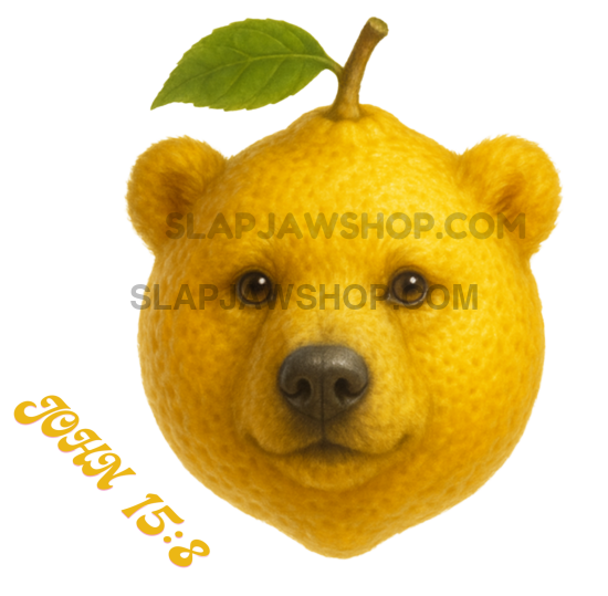 LEMON BEAR 8x10 WALL PRINT Wall Print