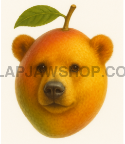 MANGO BEAR VINYL STICKER Vinyl Sticker