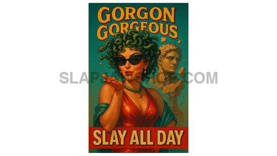 MEDUSA SLAY ALL DAY 11x14 WALL PRINT Wall Print