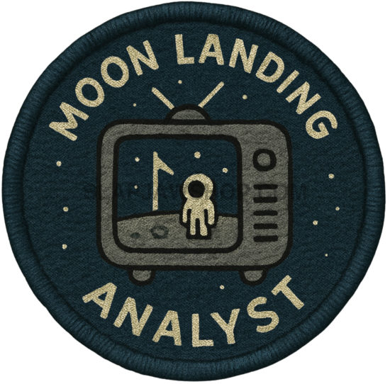 MOON LANDING ANALYST 11x14 WALL PRINT Wall Print