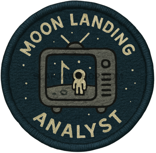 MOON LANDING ANALYST 11x14 WALL PRINT Wall Print