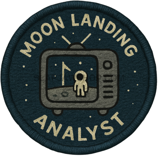 MOON LANDING ANALYST 8x10 WALL PRINT Wall Print