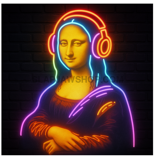 NEON MONA 11x14 WALL PRINT Wall Print